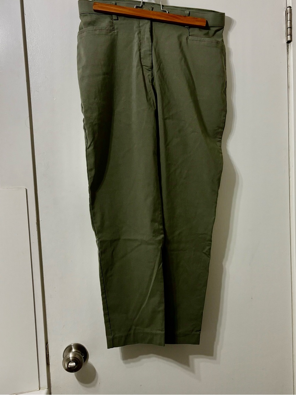 Women’s Olive Green Casual Pants